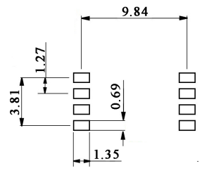 5V 700kPa Amplified Analog Output Sensor Tekanan Atmosfer 1